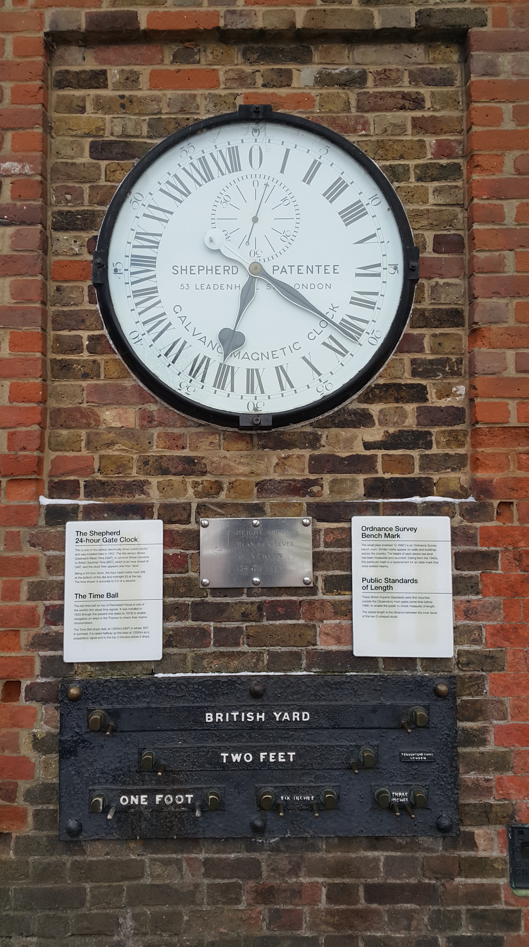 Shepherd Gate Clock at Observatory