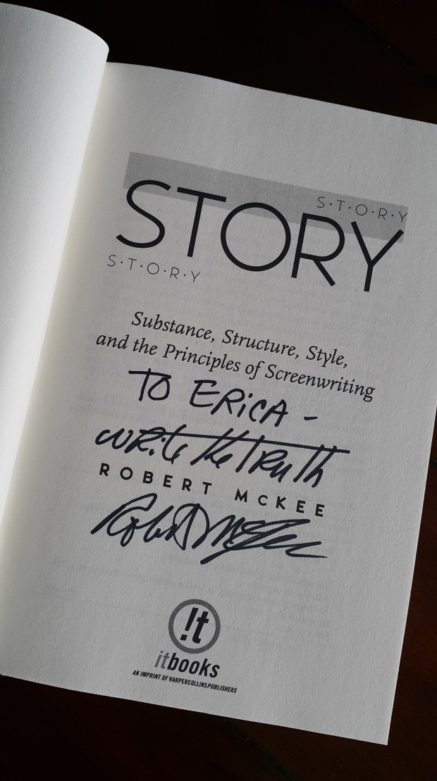 A Souvenir from the Robert McKee Genre Fest